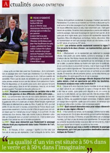 Regard sur le Vignoble